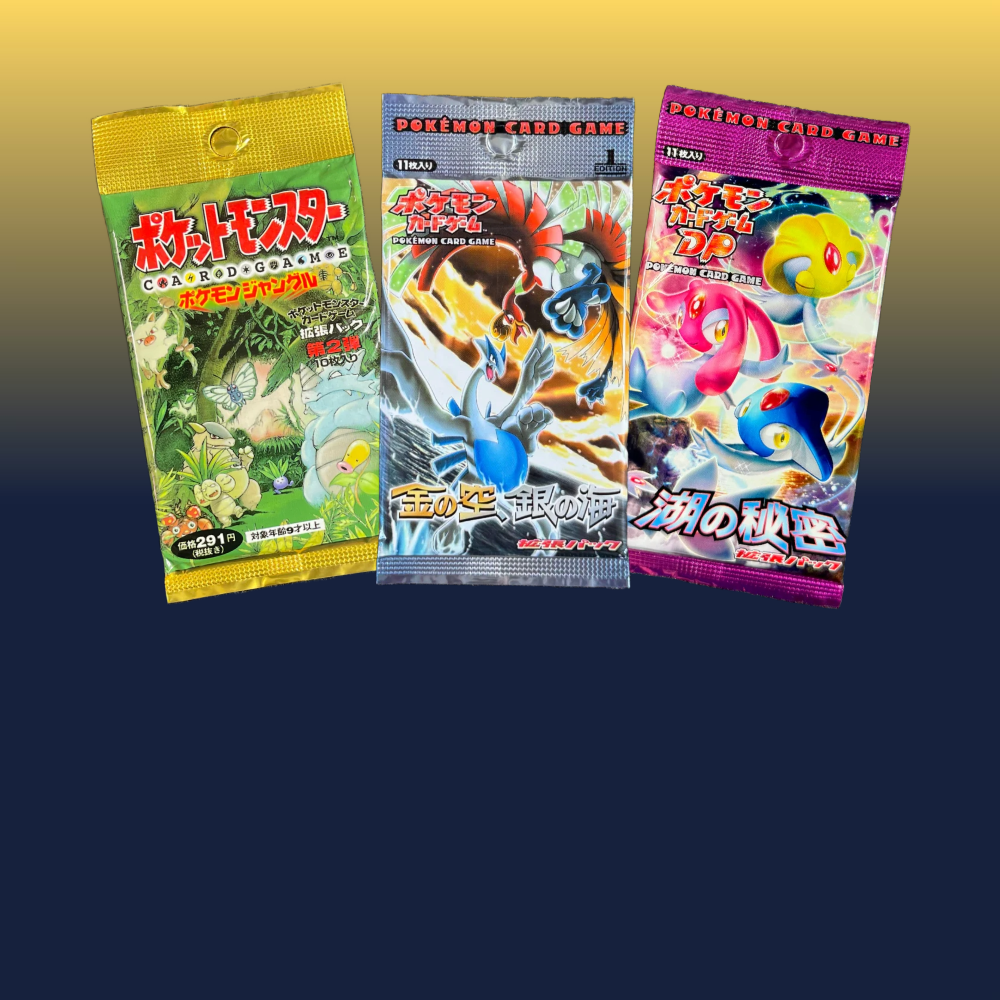japanese pokemon card products Japanese Pokémon Sealed Booster Packs & Boxes