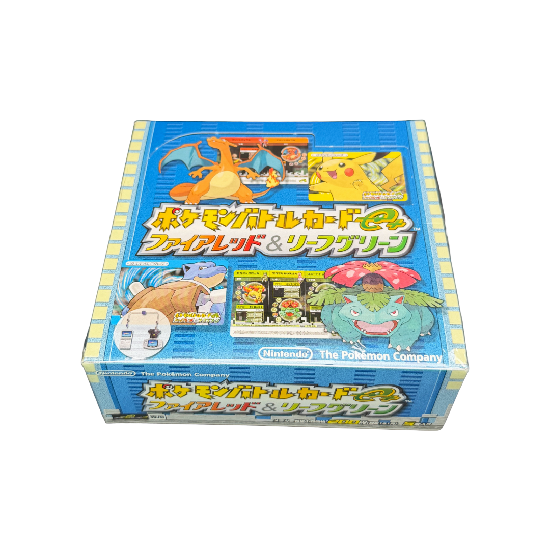 Japanese Battle Card e-Series FireRed & LeafGreen Booster Box