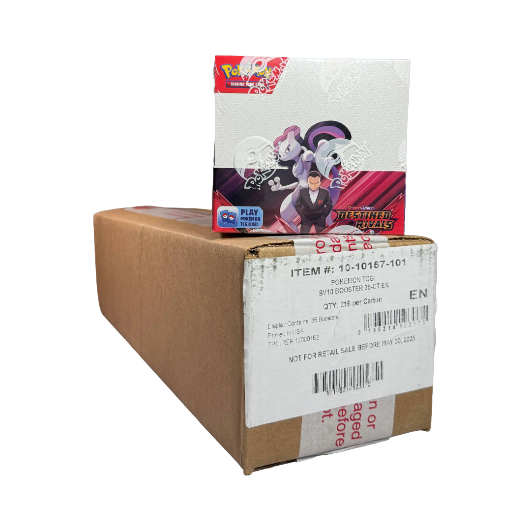 SV Destined Rivals Booster Box Case SV10 – Loose Packs Trading Co.