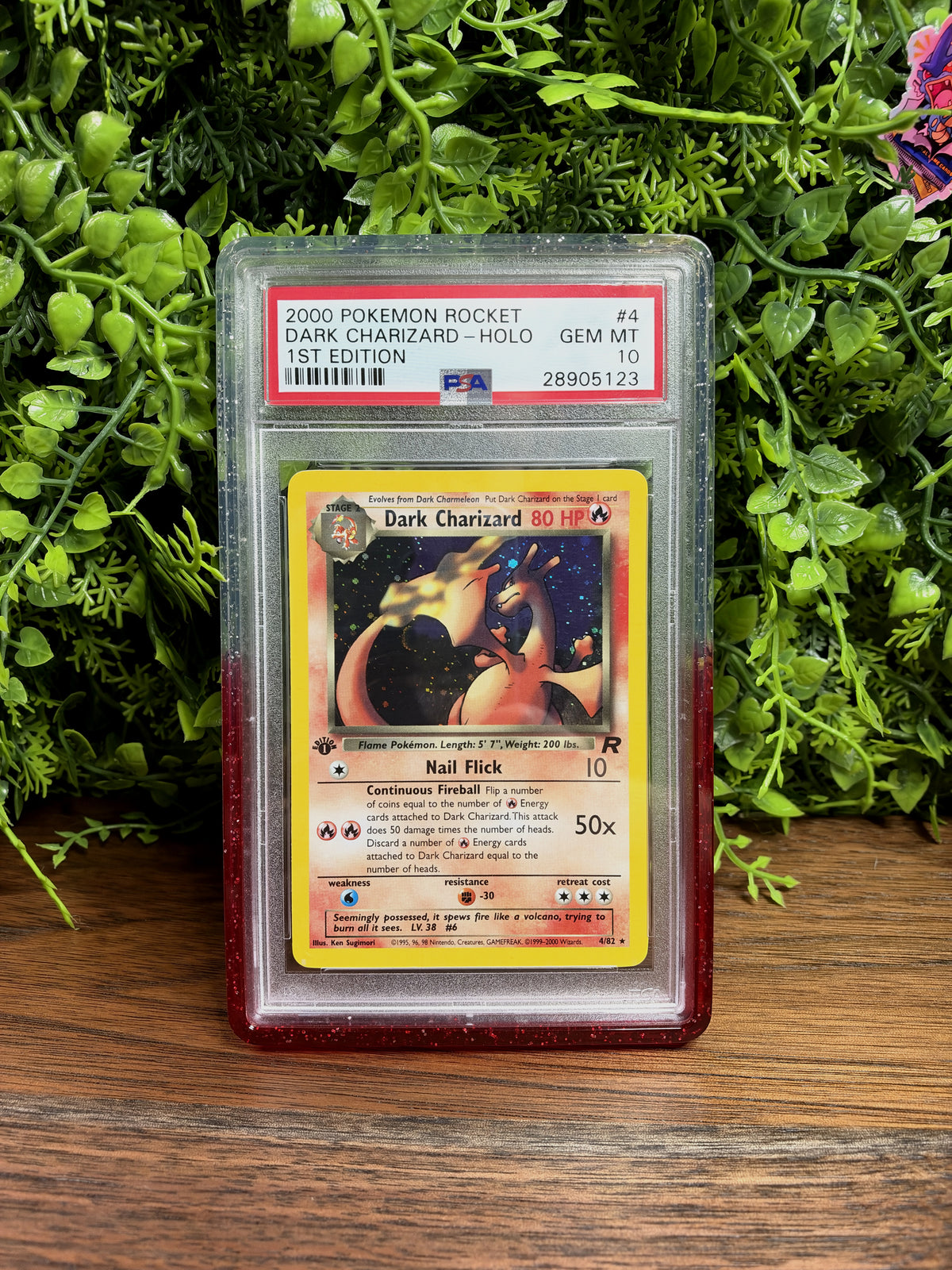 PSA 10 Team Rocket Dark Charizard #4 1st Edition (Holo)