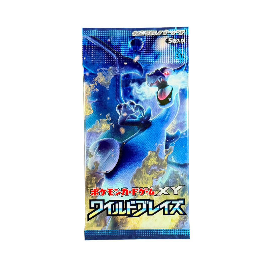 Japanese XY Wild Blaze Booster Pack