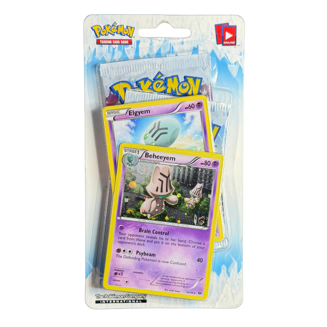 pokemon beheeyem card B&W Boundaries Crossed Stage 1 Blister Evolves from Elgyem Package Level:Platinum/Monthly Nightmare [Unlimited Edition] Moderately Attribute_V