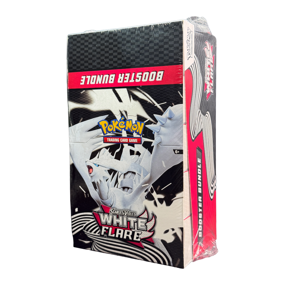 SV Black Bolt & White Flare Booster Bundle Display