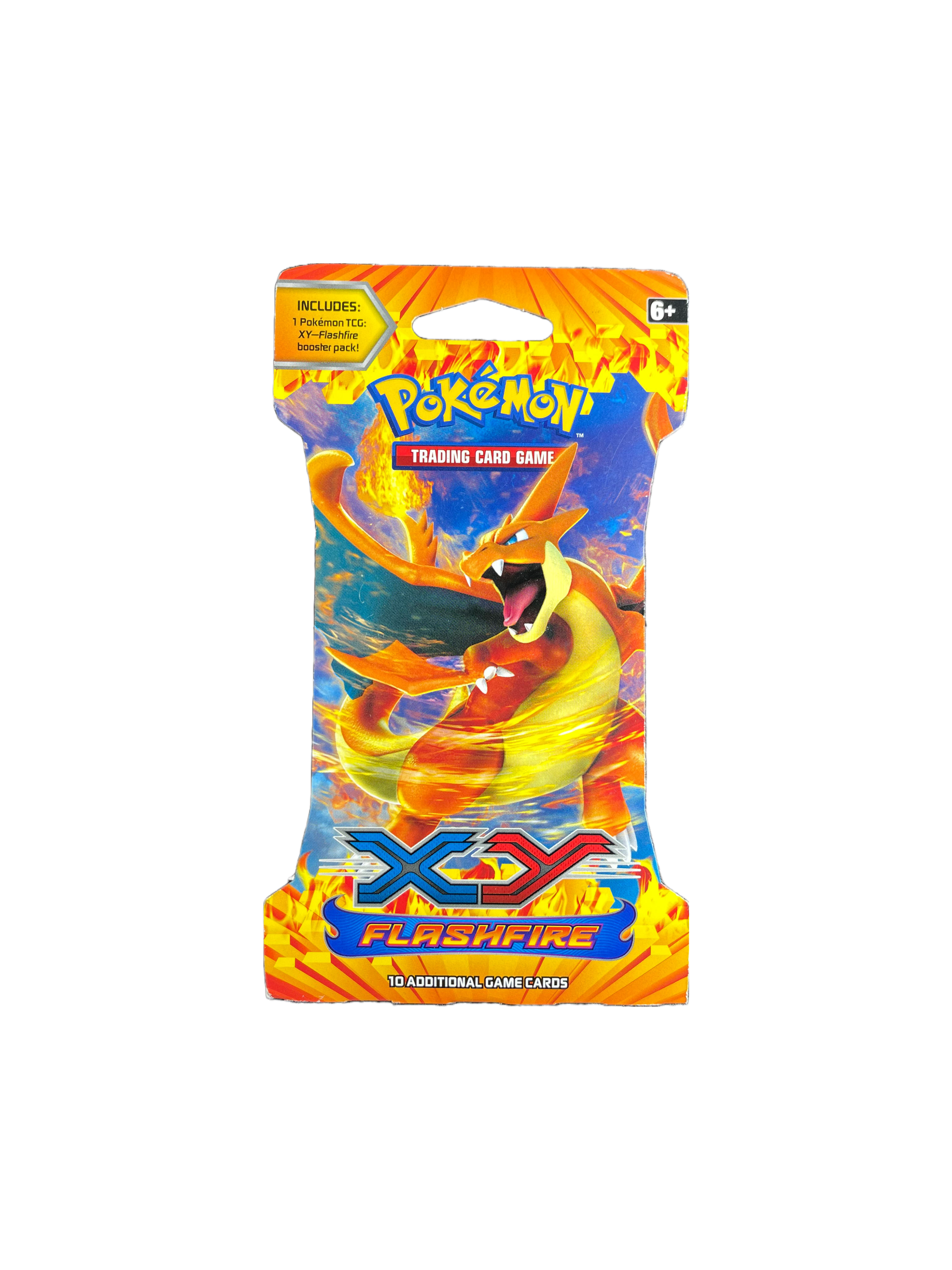 Pokemon XY Flashfire Sleeved Booster 4-Pack Art Set