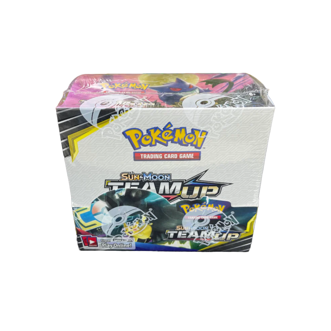 team up booster box price S&M Team Up Booster Box – Loose Packs Trading Co