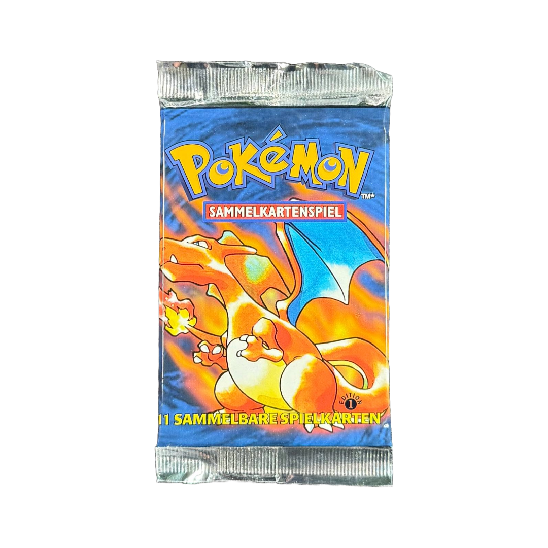 german booster box Base Set 1st Edition GERMAN