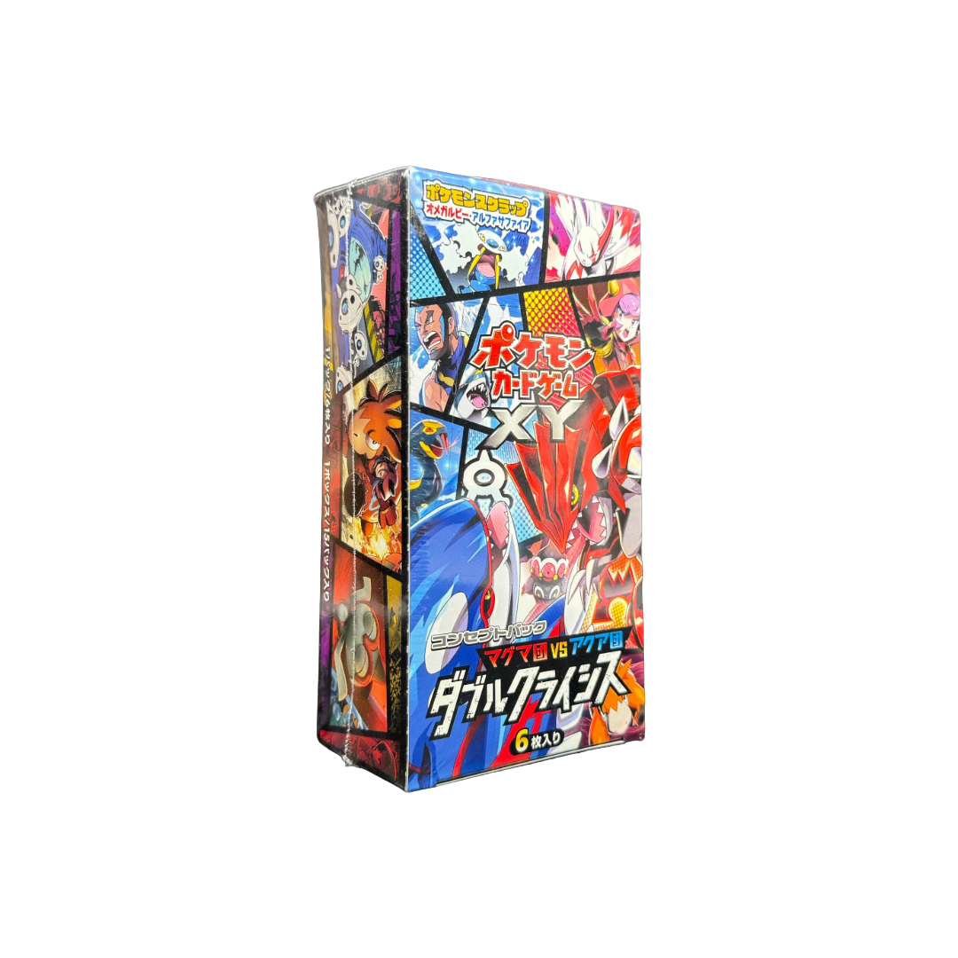 double crisis japanese booster box Japanese Magma Gang VS Aqua Gang: Double Crisis Booster Box CP1