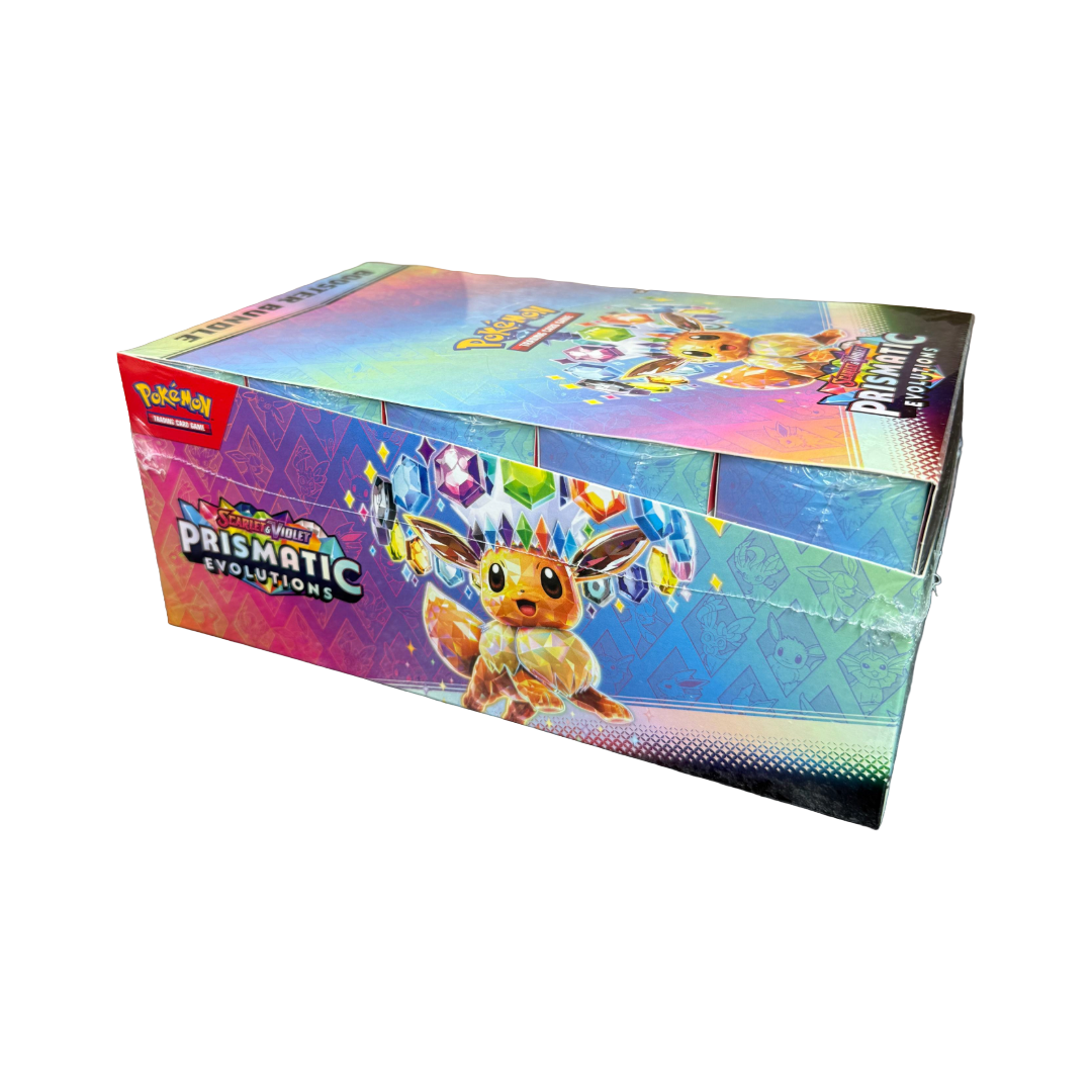 SV Prismatic Evolutions Booster Bundle Display Case