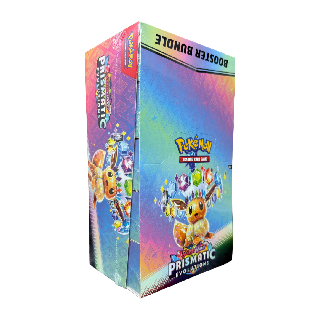 SV Prismatic Evolutions Booster Bundle Display Case