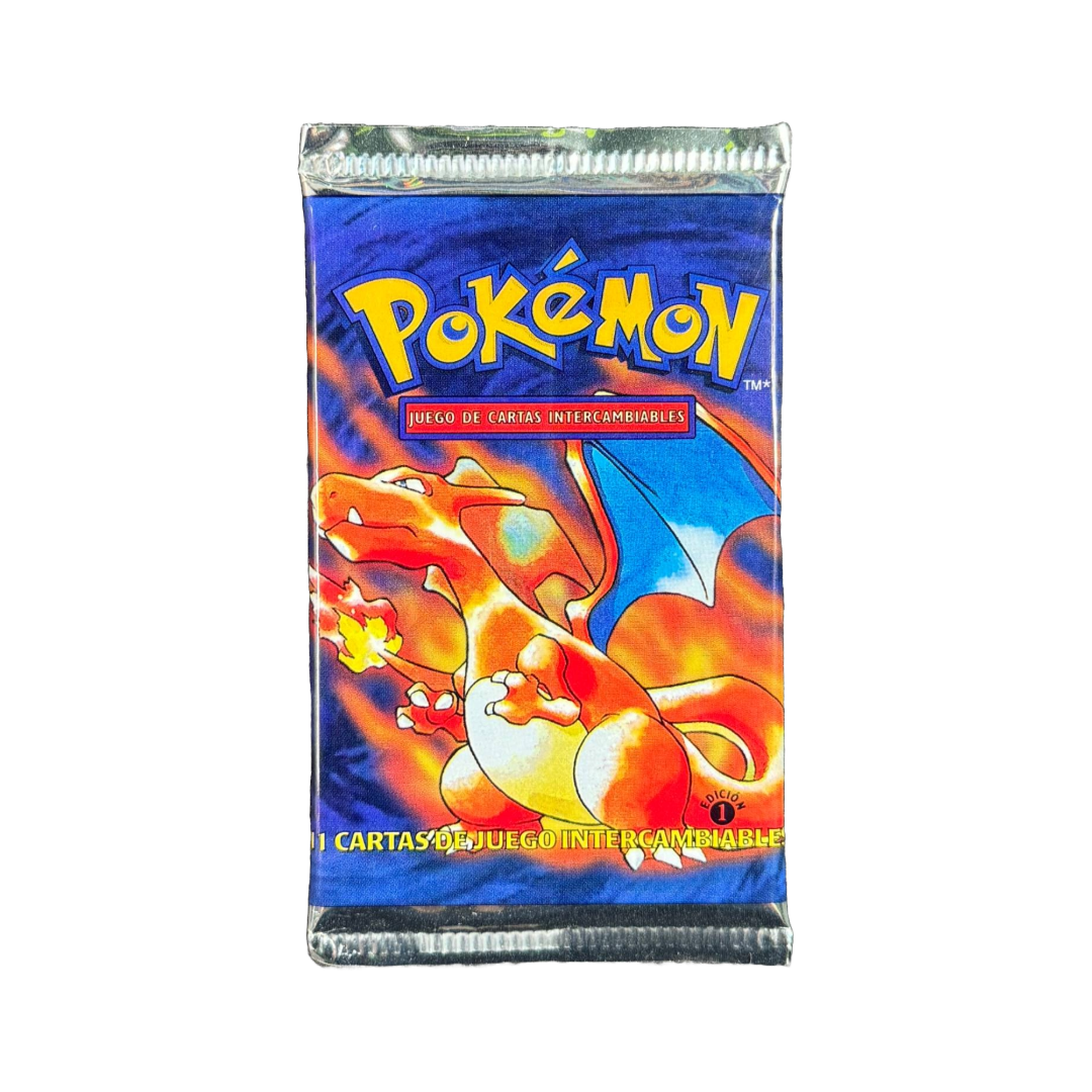 Base Set 1st Edition SPANISH Loose Packs Trading Co. Base Set 1st Edition SPANISH Loose Packs Trading Co.