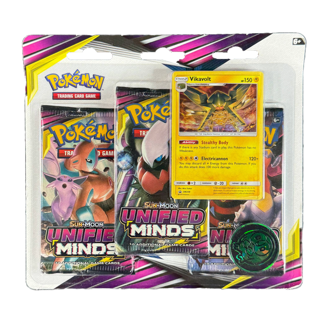 S&M Unified Minds 3 Pack Blister
