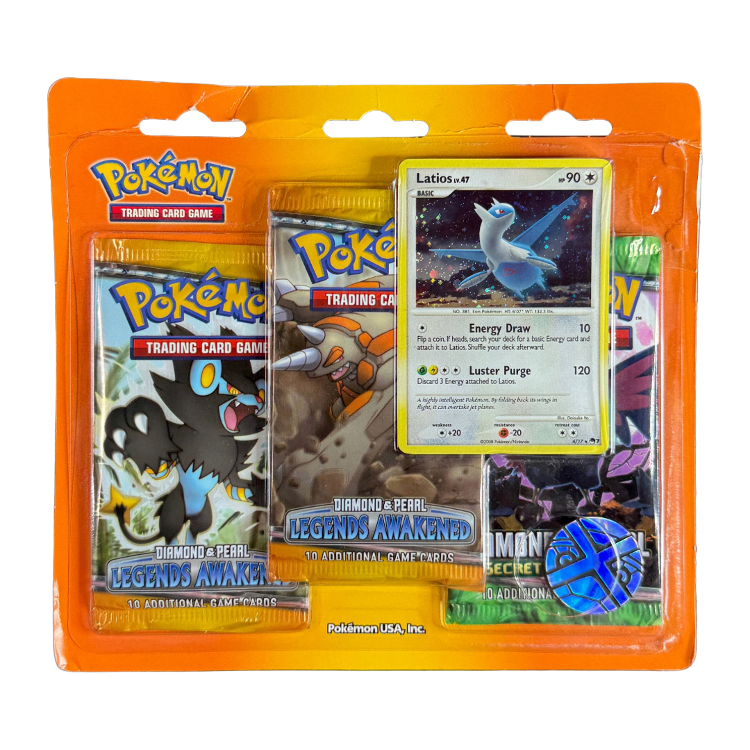D&P Legends Awakened & Secret Wonders 3 Pack Blister - Latios
