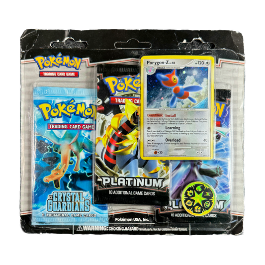 Platinum Base Set & EX Crystal Guardians Triple Blister