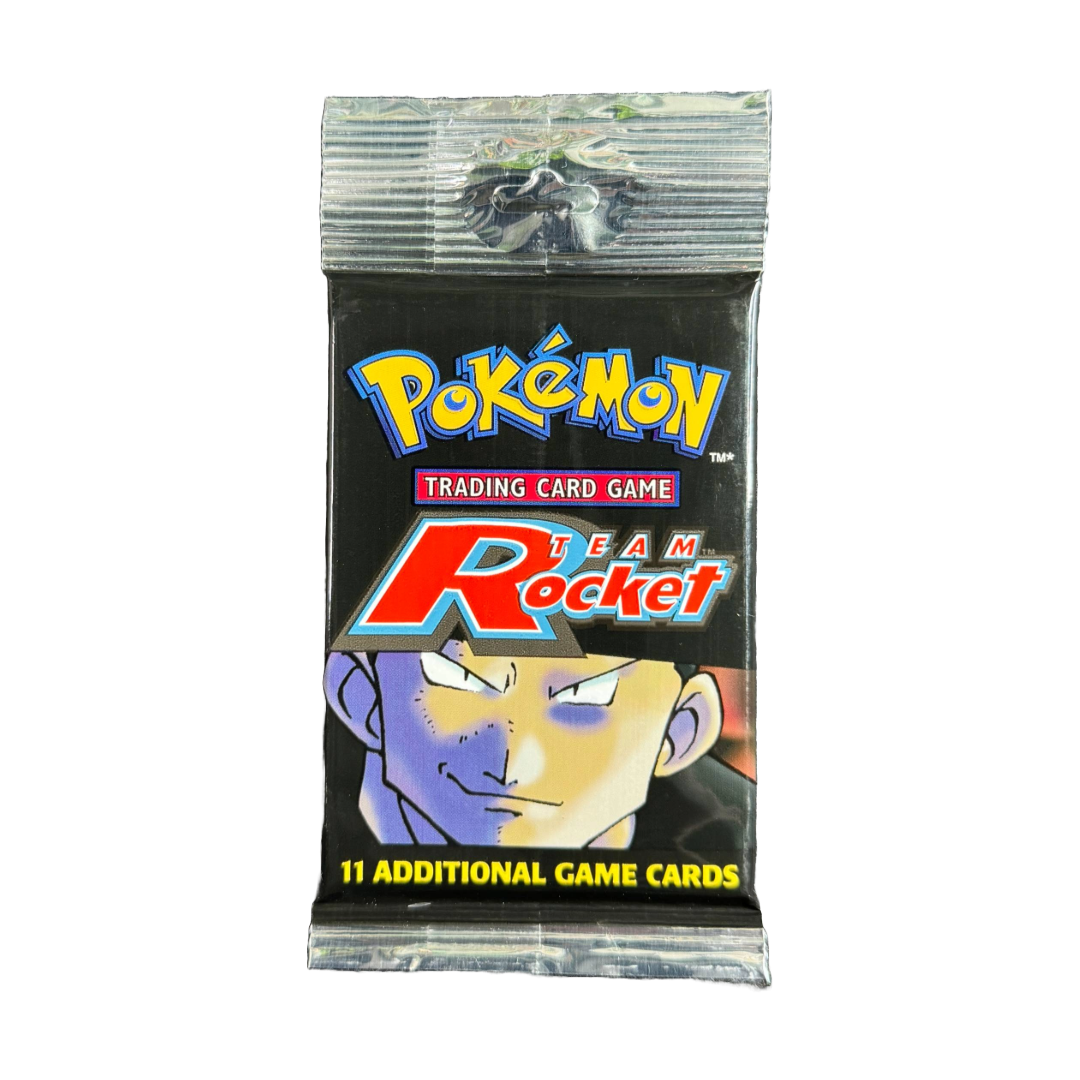 Team Rocket Hanger Booster Pack - Giovanni
