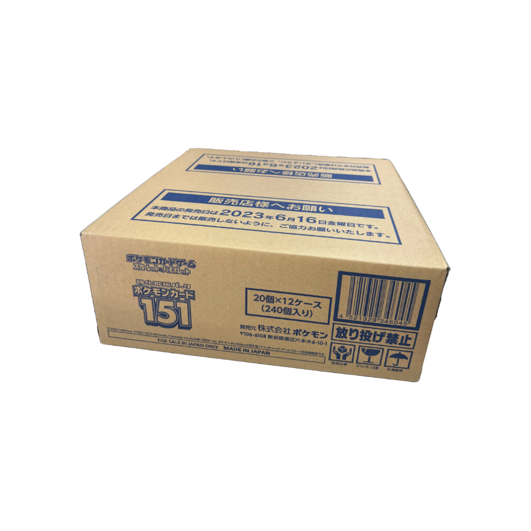 Japanese 151 sv2a Booster Box Case