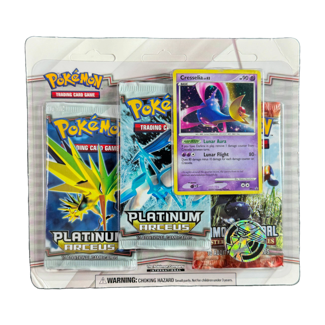 Platinum Arceus & Mysterious Treasures Triple Blister
