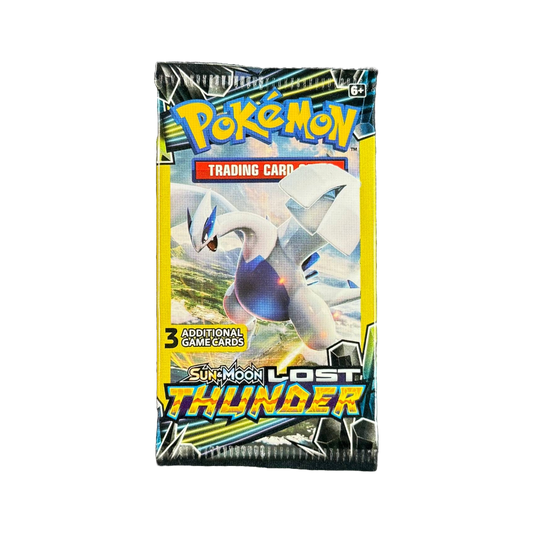 S&M Lost Thunder 3 Card Booster Pack