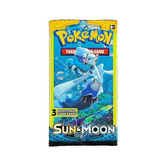 Sun & Moon Base Set 3 Card Booster Pack