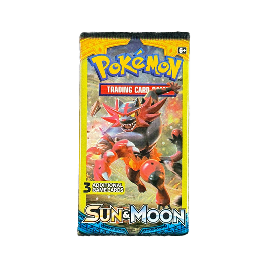 Sun & Moon Base Set 3 Card Booster Pack