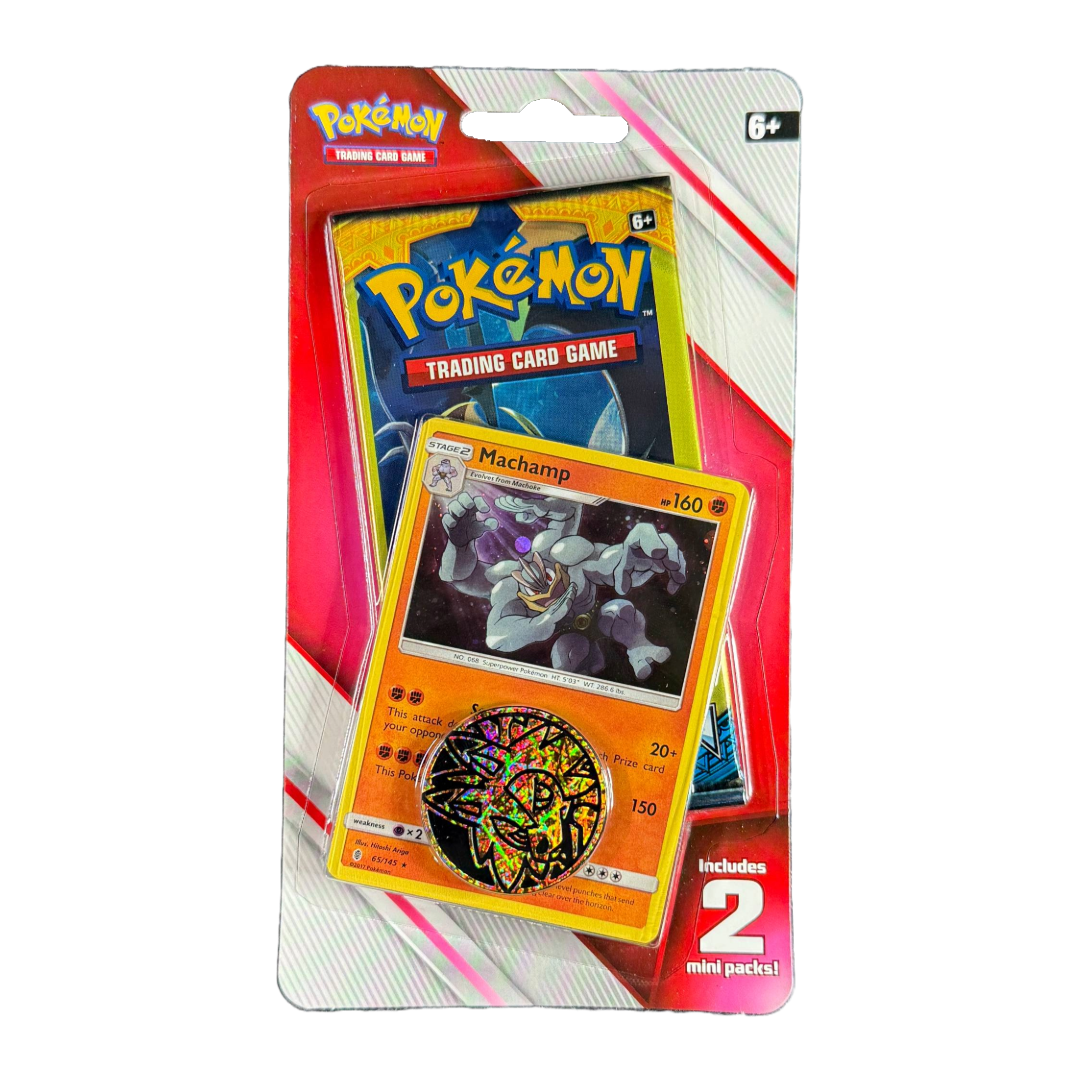 S&M Base Set - 3 Card - 2 Pack Checklane Pokémon Blister