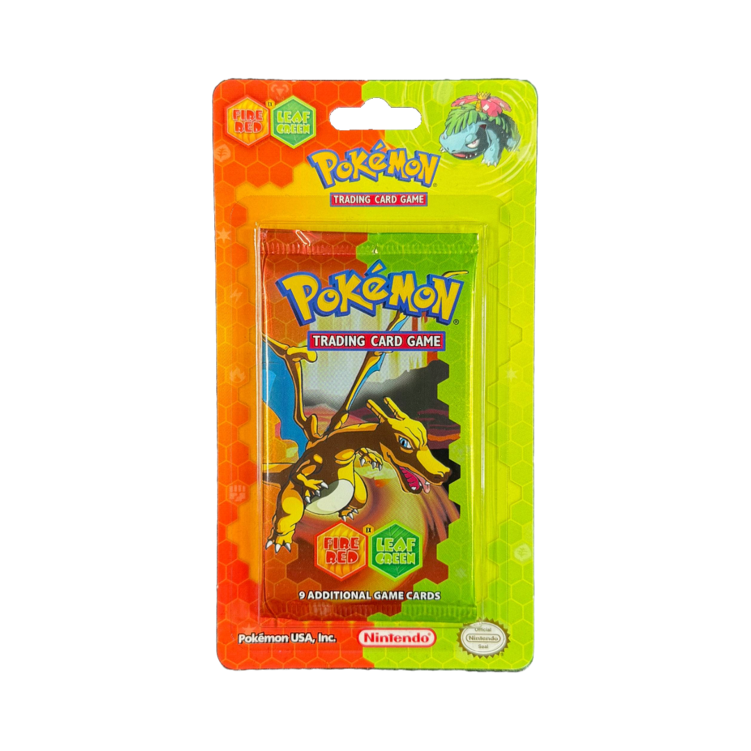 EX Fire Red Leaf Green Blister Pack