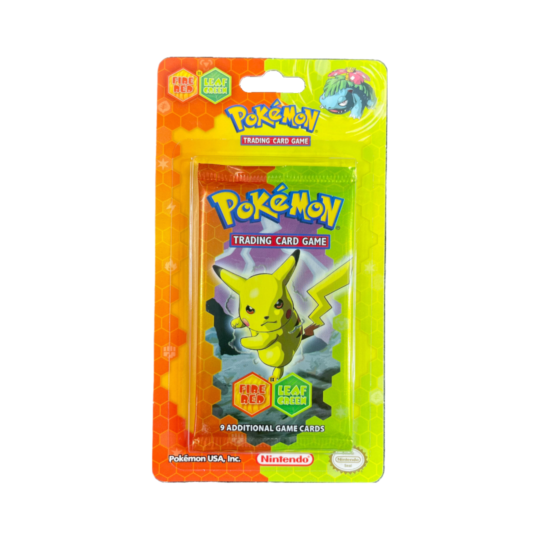 EX Fire Red Leaf Green Blister Pack