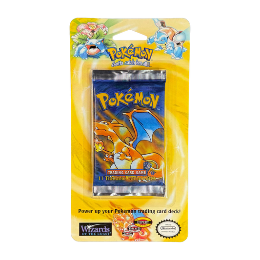 Base Set 1st Edition Shadowless Blister - Charizard