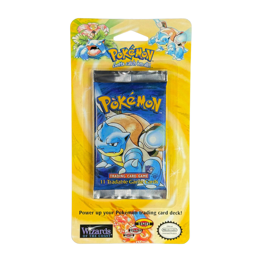 Vintage Base Set 1st Edition Shadowless Pokémon Blister