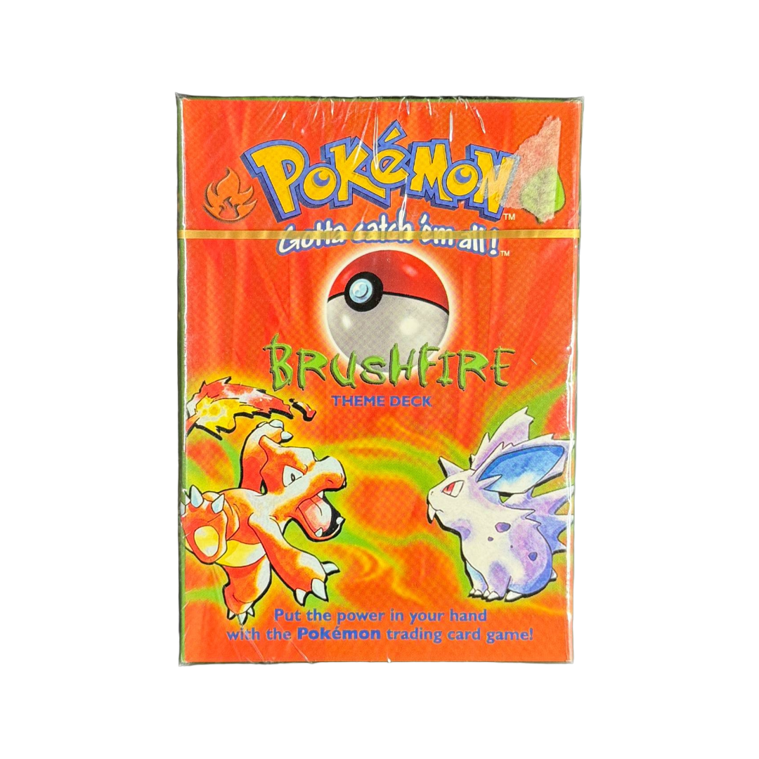Base Set Brushfire Theme Deck (Gold Strip)