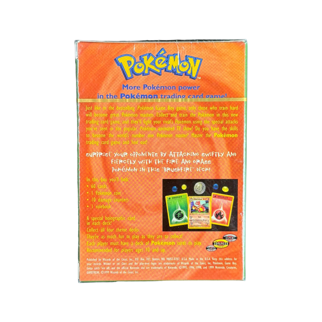 Base Set Brushfire Theme Deck (Gold Strip)