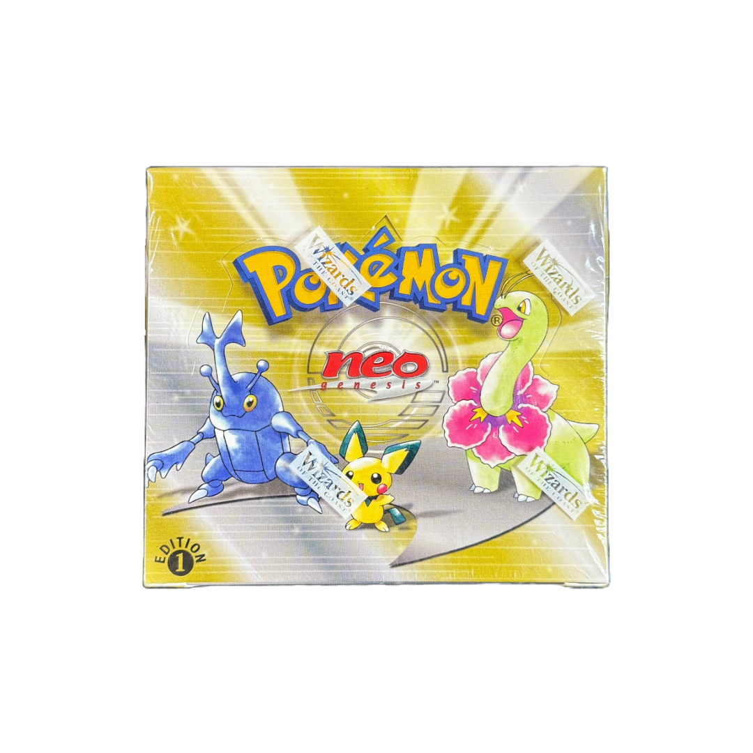 Neo Genesis 1st Edition Booster Box Loose Packs Trading Co. Neo Genesis 1st Edition Booster Box Loose Packs Trading Co.