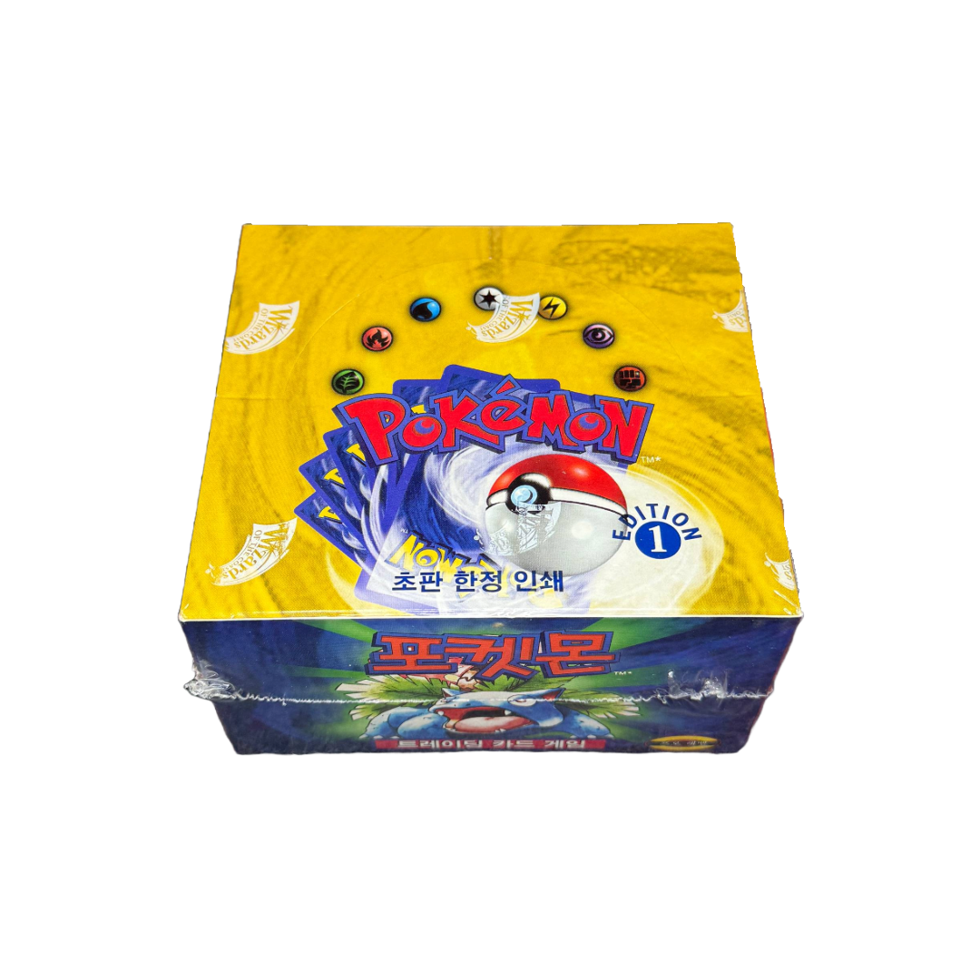 Base Set 1st Edition Korean Booster Box