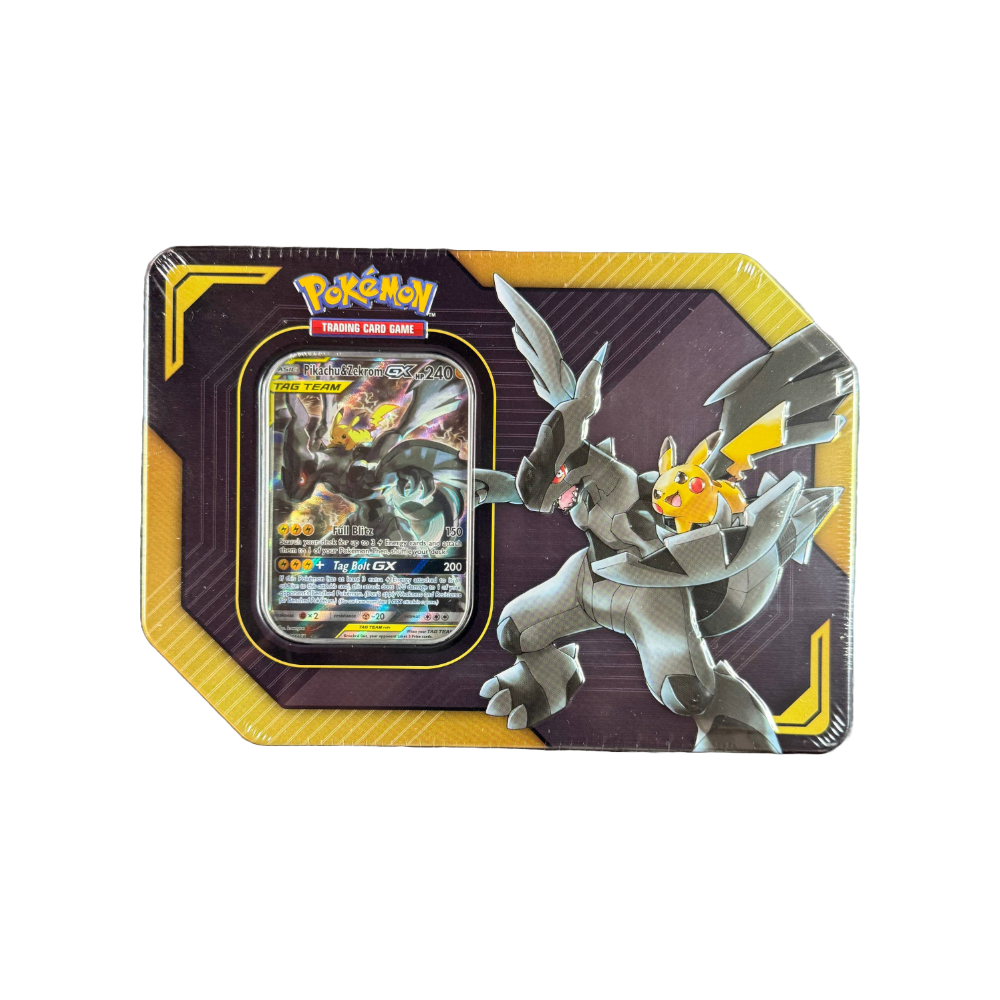 S&M Pikachu & Zekrom Tin