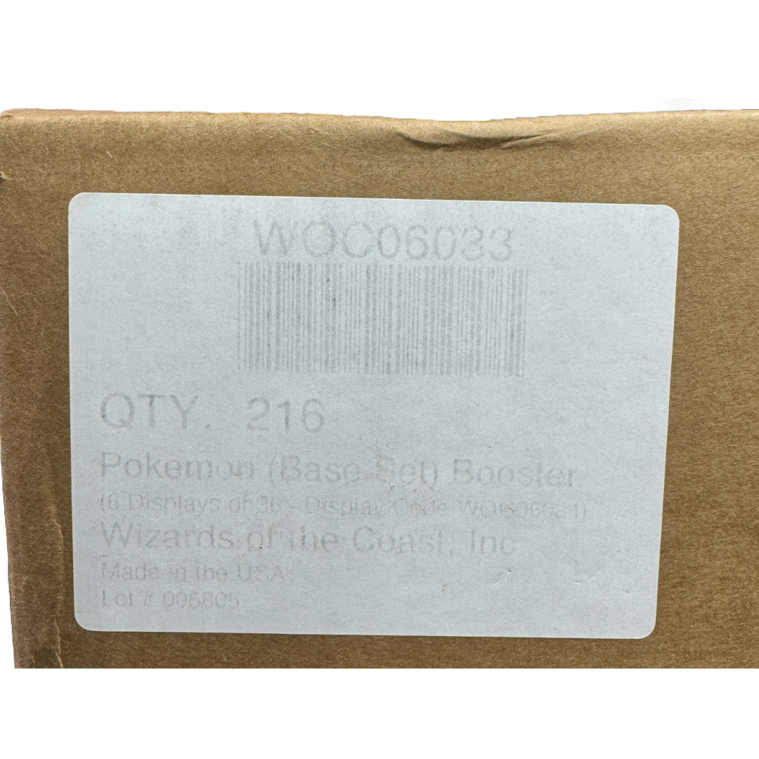 Base Set Booster Box Case (Green Wing Variant)