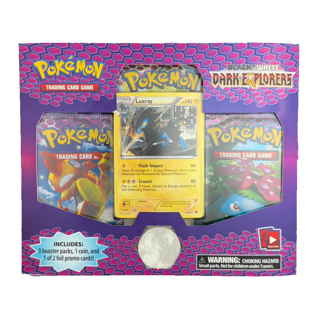 B&W Dark Explorers 3 Pack Clamshell Blister