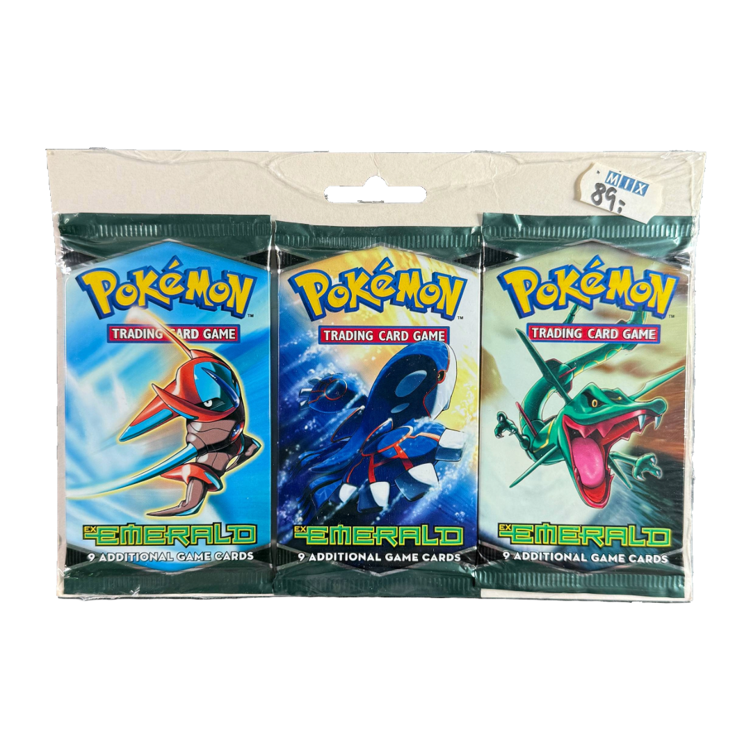 EX Emerald 3 Pack Blister