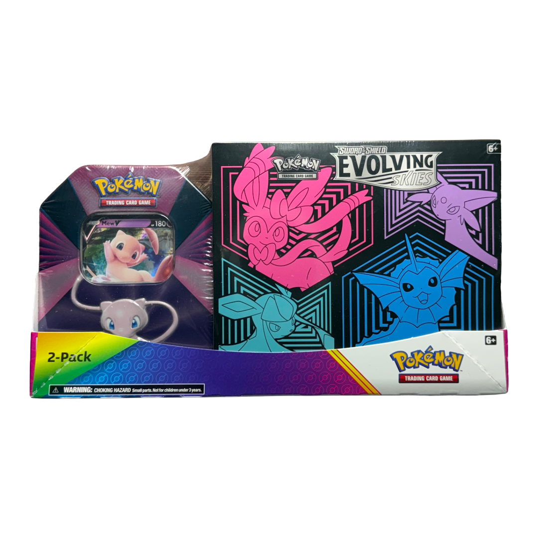 SWSH Evolving Skies Elite Trainer Box + Tin Bundle