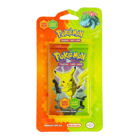 EX Fire Red Leaf Green Blister Pack
