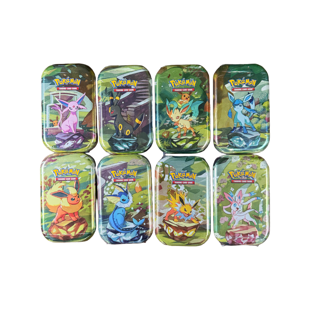 SV Prismatic Evolutions Mini Tin