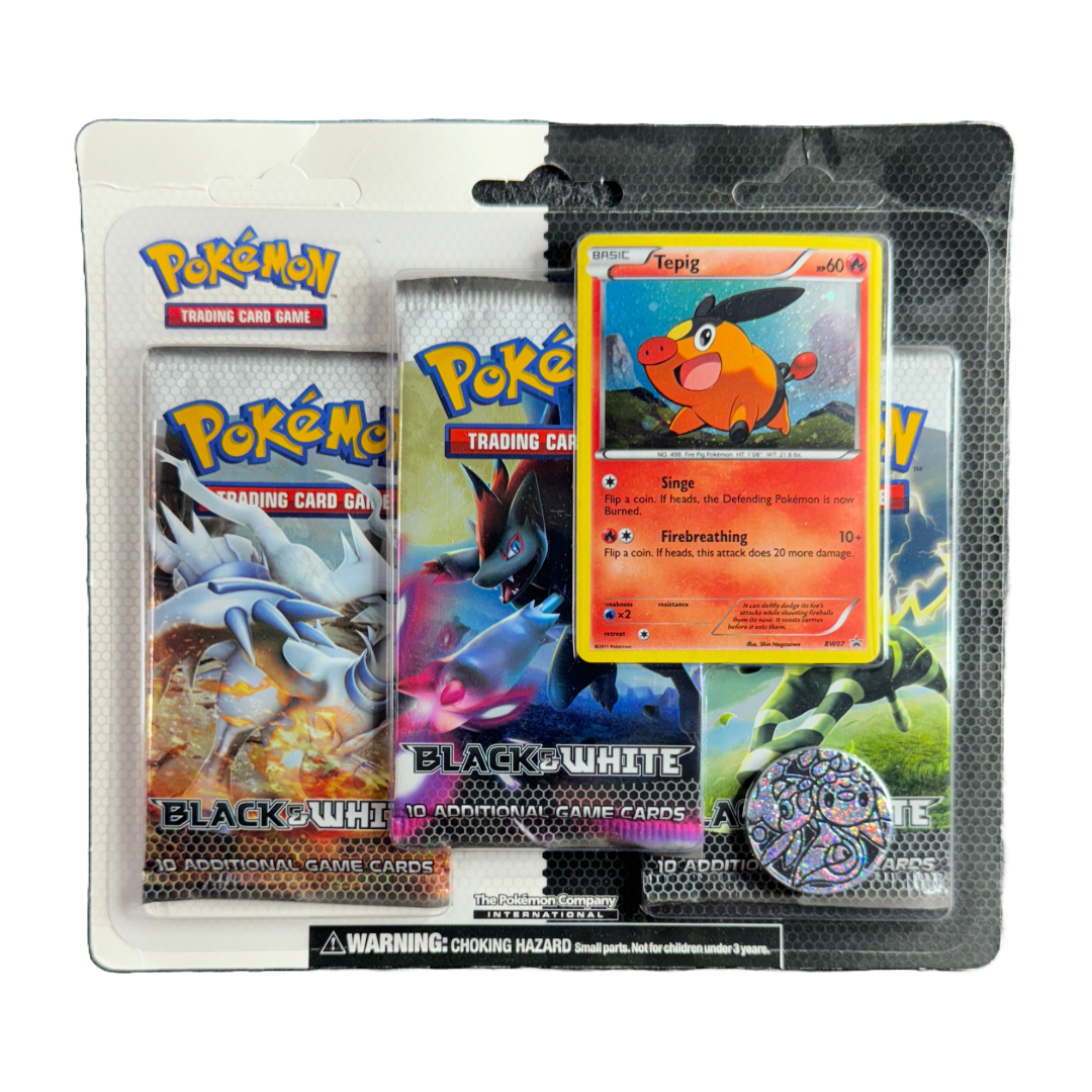 B&W Base Set 3 Pack Blister - Tepig