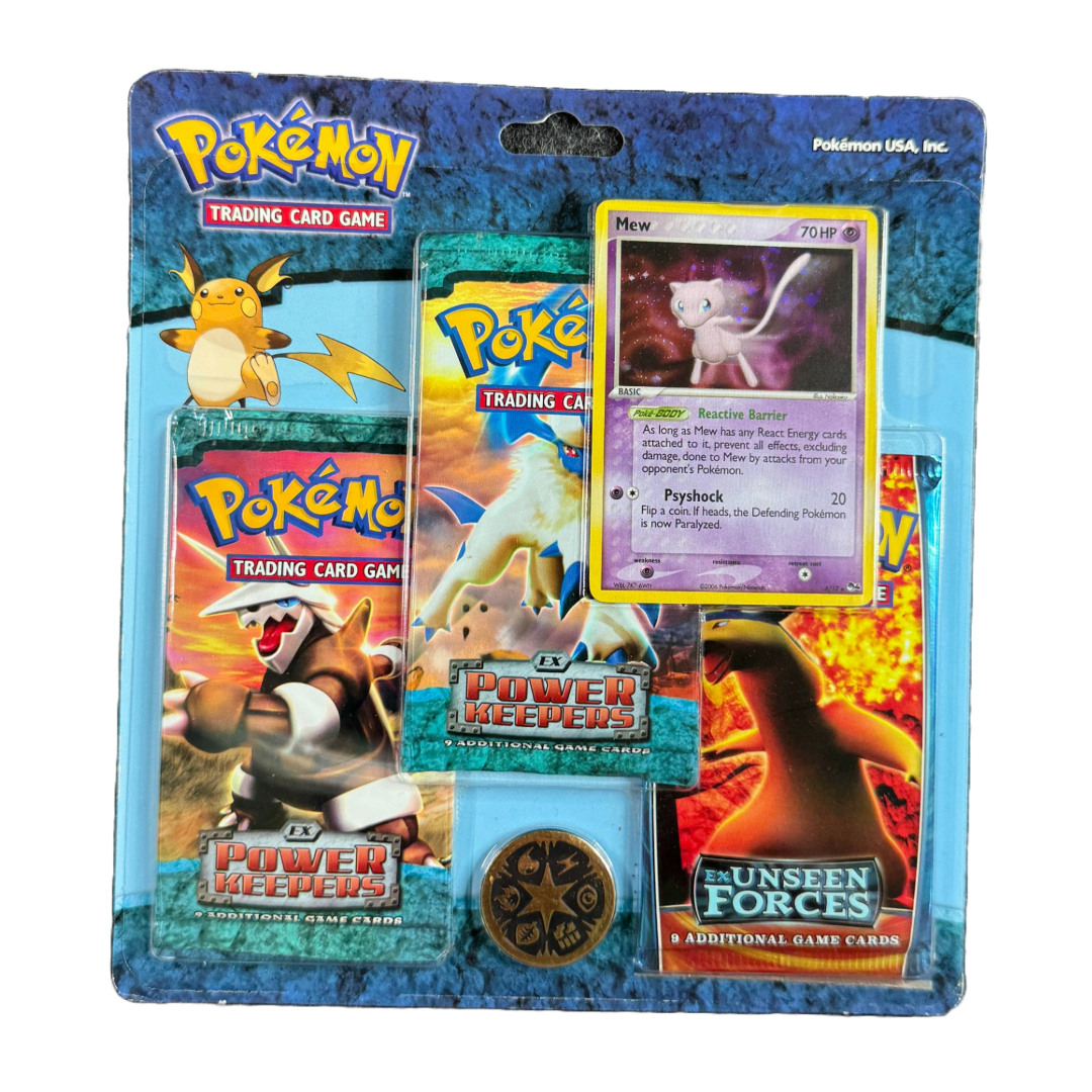 EX Power Keepers/Unseen Forces Triple Blister