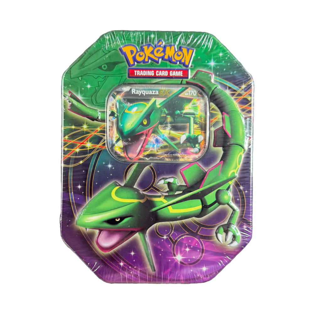 B&W Rayquaza EX Tin Loose Packs Trading Co. B&W Rayquaza EX Tin Loose Packs Trading Co.