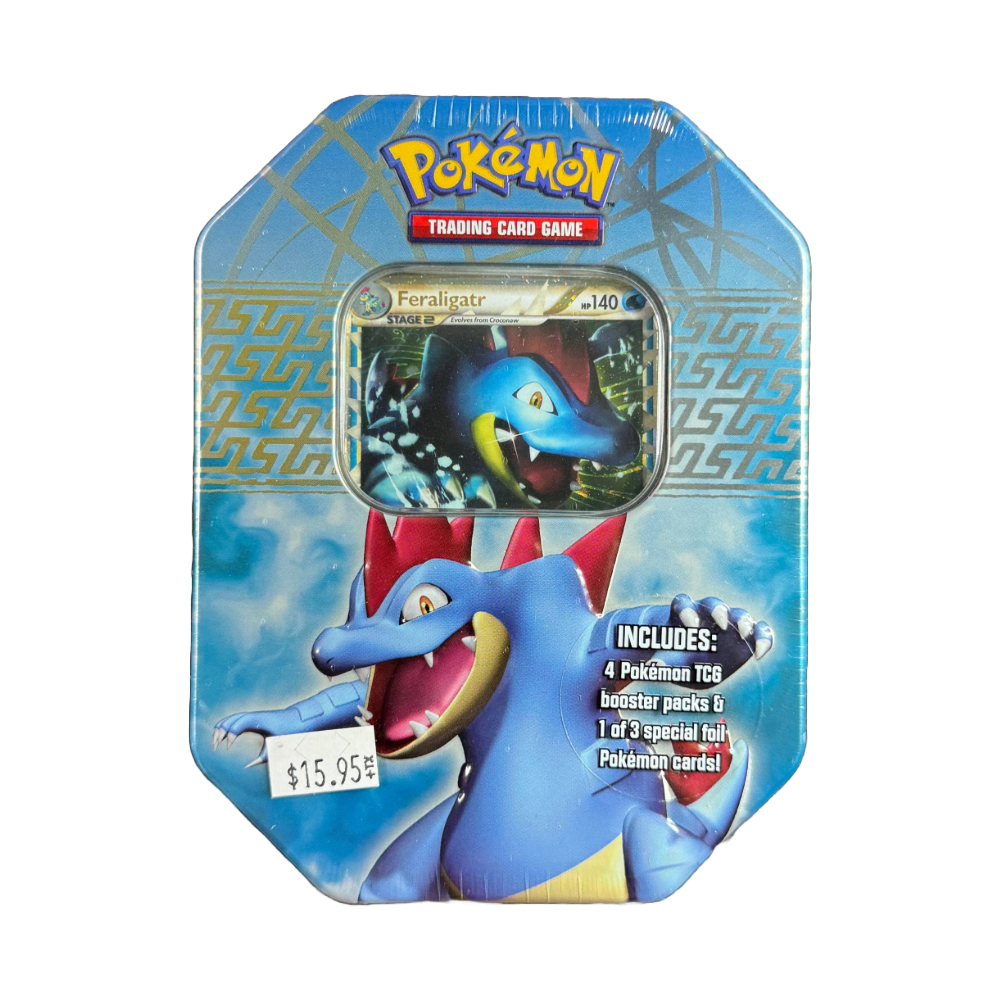 HS Feraligatr Prime Tin Loose Packs Trading Co. HS Feraligatr Prime Tin Loose Packs Trading Co.