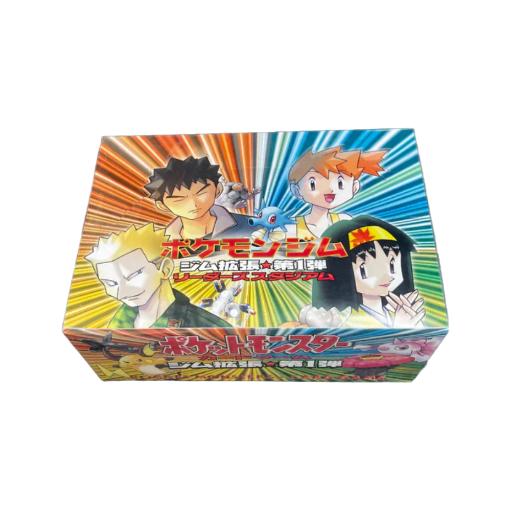Japanese Gym 1 Leaders' Stadium Booster Box Japanese Gym 1 Leaders' Stadium Booster Box