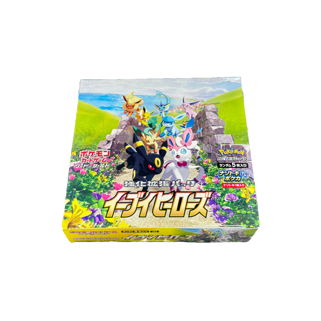 Japanese Eevee Heroes Booster Box