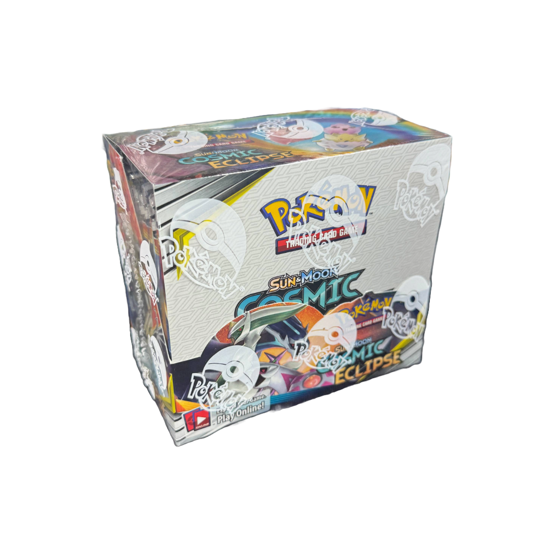 S&M Cosmic Eclipse Booster Box Loose Packs Trading Co. S&M Cosmic Eclipse Booster Box Loose Packs Trading Co.