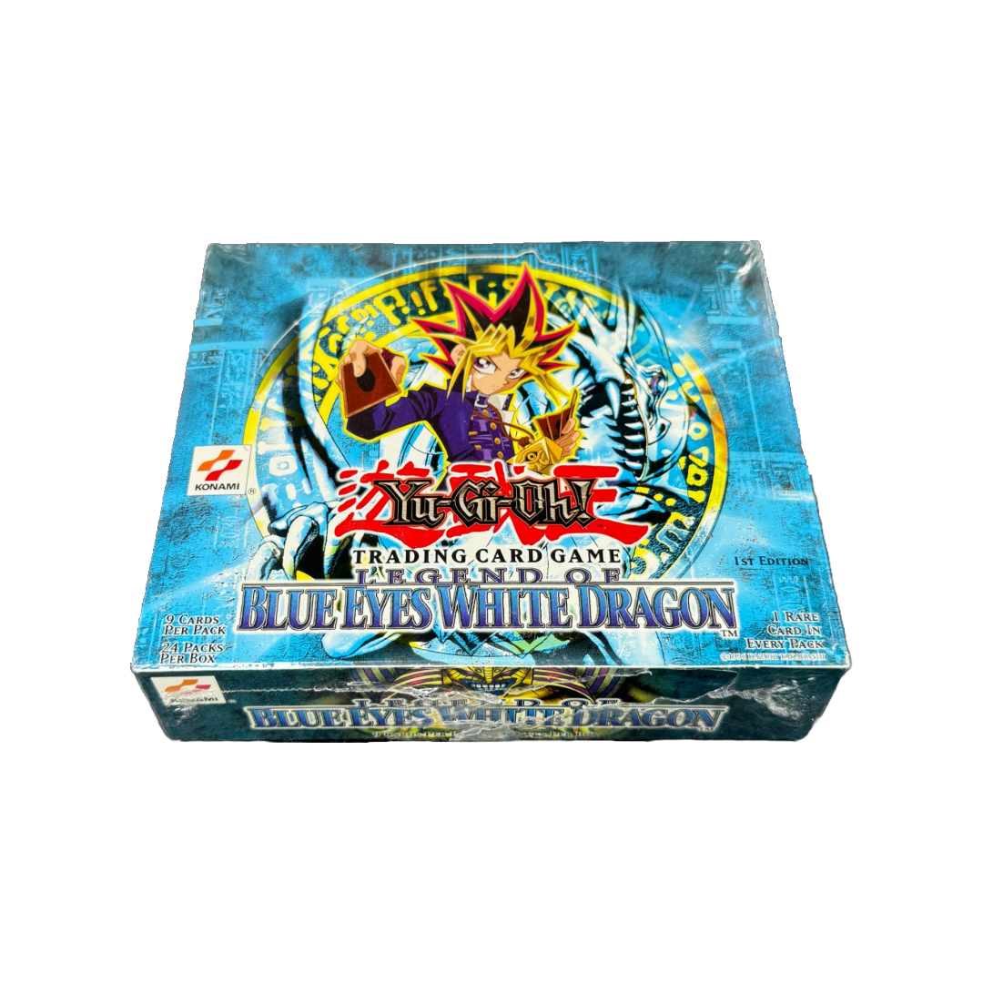 Yugioh Legend of Blue Eyes 1st Edition WAVY Booster Box