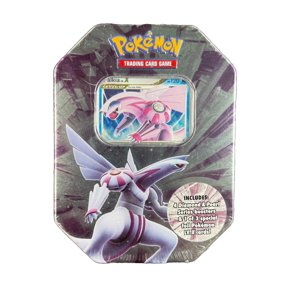 Palkia Lv. X Tin Loose Packs Trading Co. Palkia Lv. X Tin Loose Packs Trading Co.