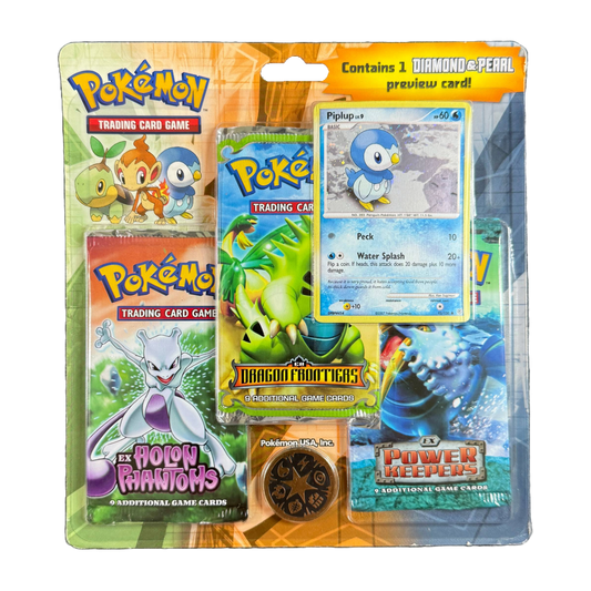 EX Sinnoh Starter Trio 3 Pack Blister