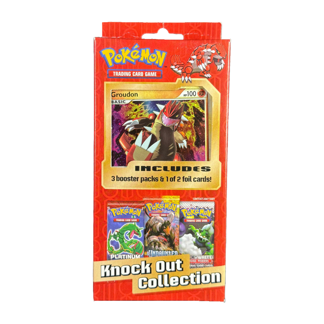 groudon booster box Groudon Knock Out Collection Box